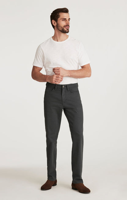 34 Heritage Charisma Relaxed Straight Pants in Iron Coolmax