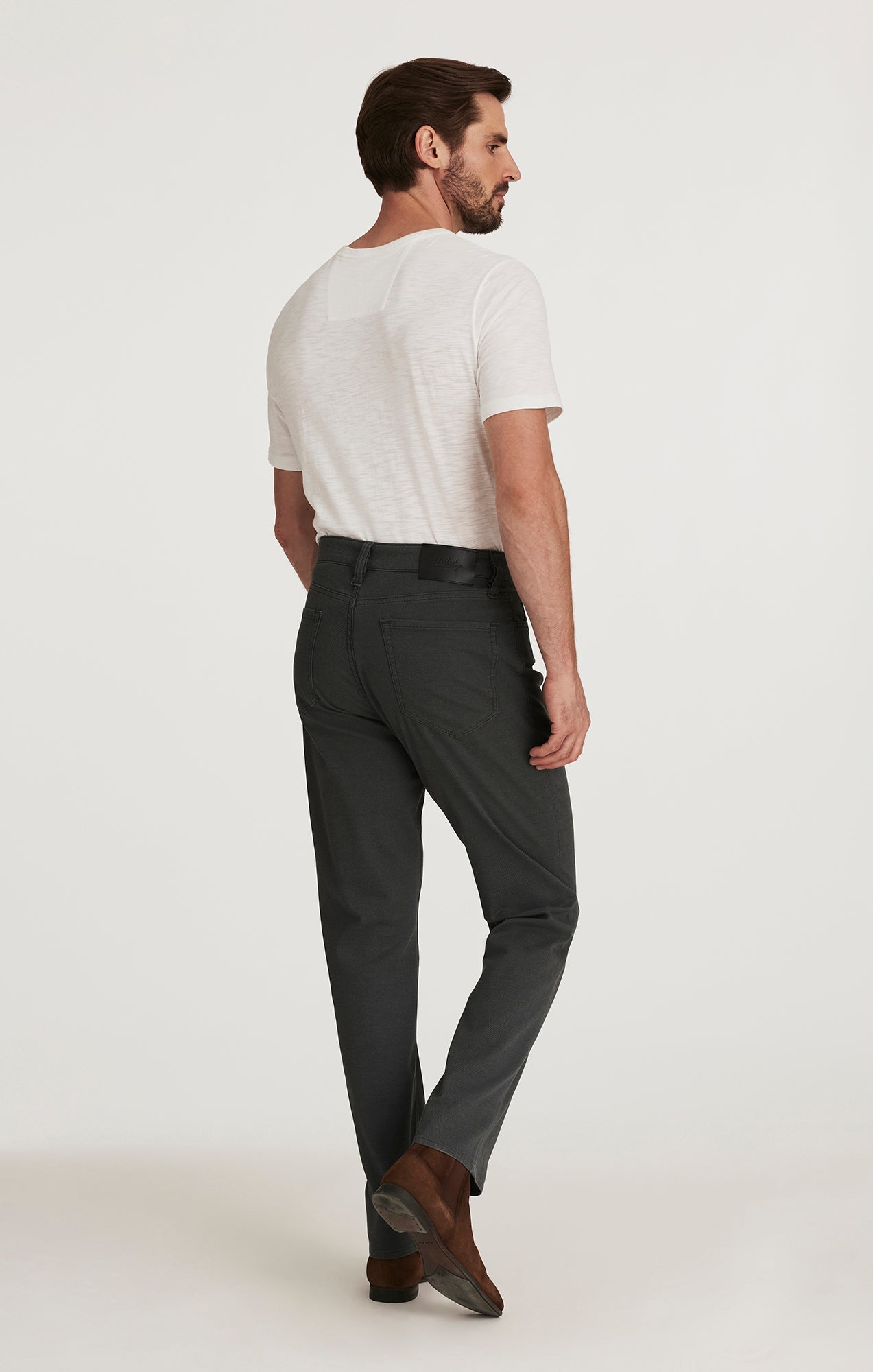 34 Heritage Charisma Relaxed Straight Pants in Iron Coolmax