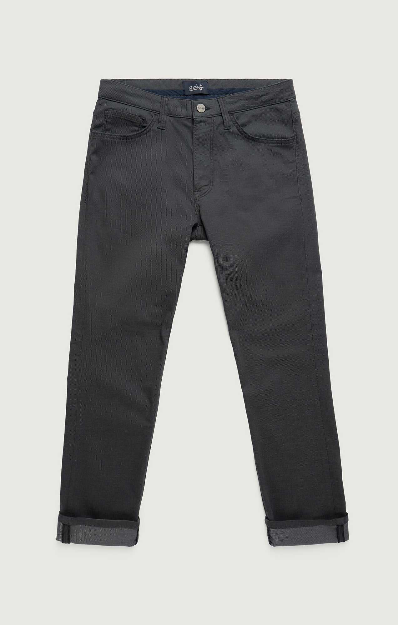 34 Heritage Charisma Relaxed Straight Pants in Iron Coolmax