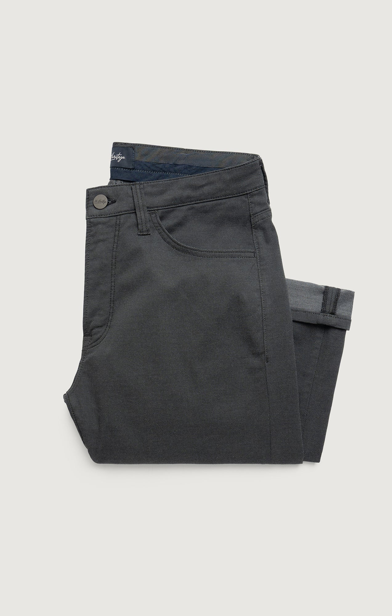 34 Heritage Charisma Relaxed Straight Pants in Iron Coolmax