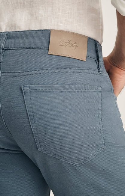 34 Heritage Courage Straight Leg Pants In Vintage Indigo Coolmax