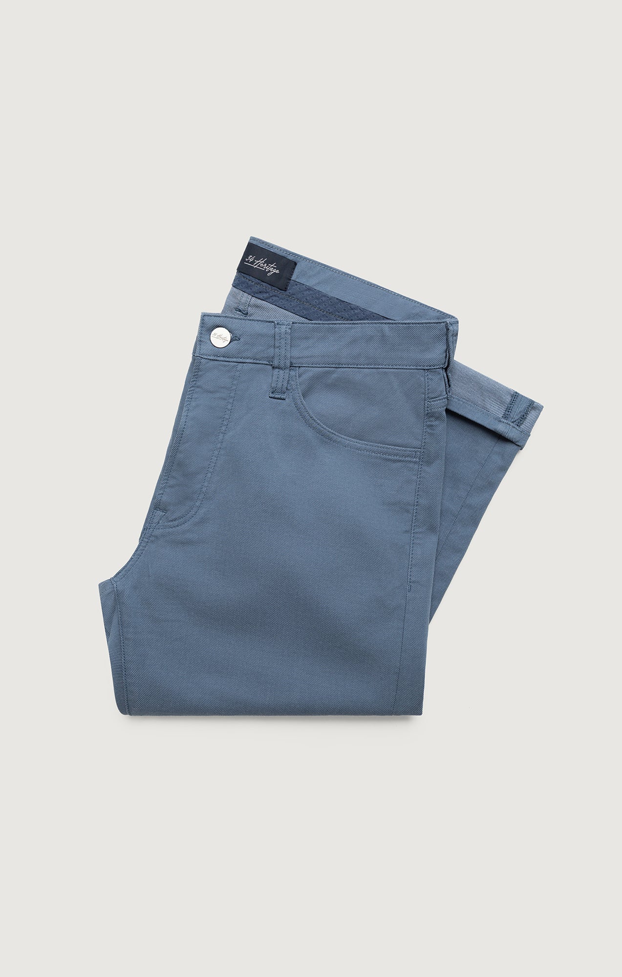 34 Heritage Courage Straight Leg Pants In Vintage Indigo Coolmax