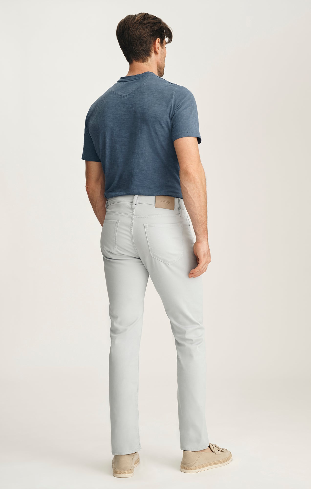 34 Heritage Courage Straight Leg Pants In Mist Coolmax