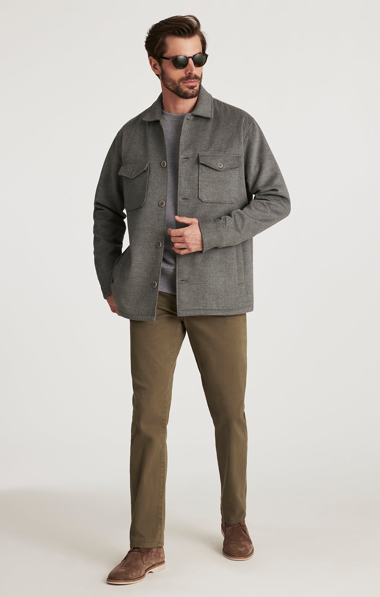 34 Heritage Charisma Relaxed Straight Pants in Kalamata Honeycomb