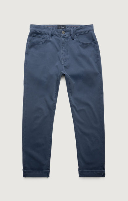 34 Heritage Courage Straight Leg Pants in Blue Honeycomb