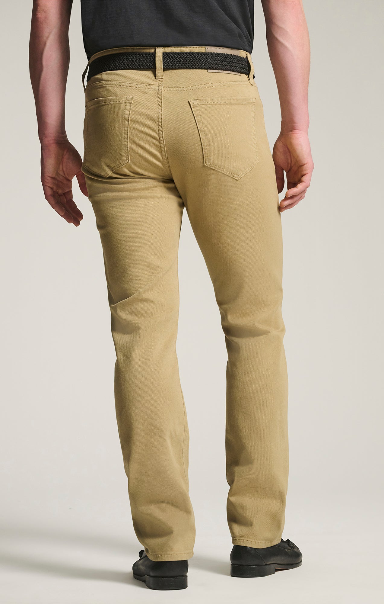 34 Heritage Courage Straight Leg Pants in Beige Honeycomb