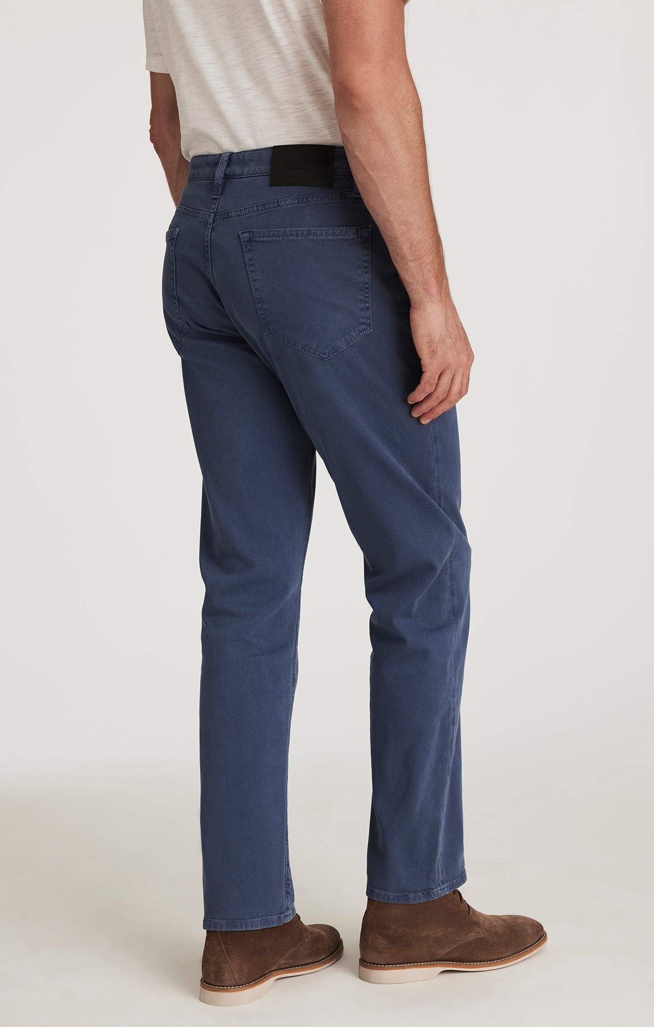34 Heritage Charisma Relaxed Straight Pants in Blue Honeycomb