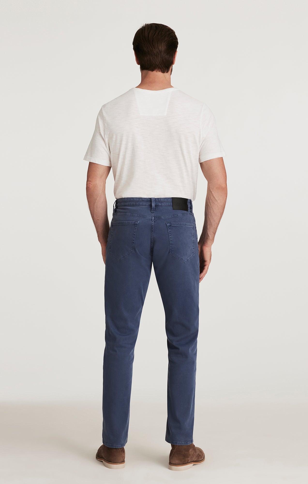 34 Heritage Charisma Relaxed Straight Pants in Blue Honeycomb