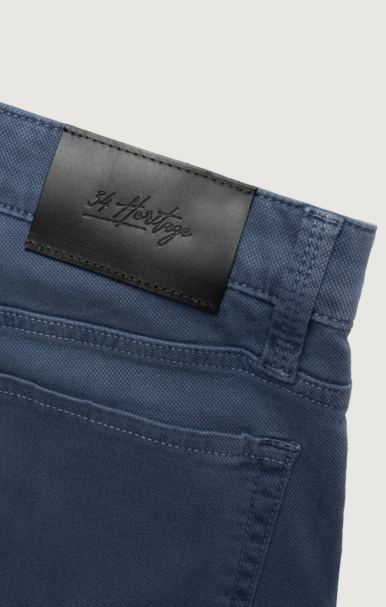 34 Heritage Charisma Relaxed Straight Pants in Blue Honeycomb