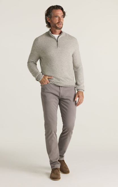 34 Heritage Courage Straight Leg Pants in Grey Honeycomb