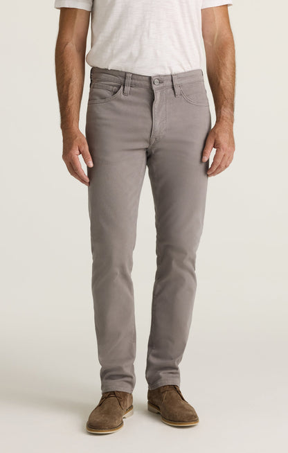 34 Heritage Courage Straight Leg Pants in Grey Honeycomb