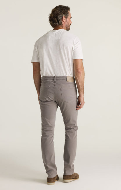 34 Heritage Courage Straight Leg Pants in Grey Honeycomb