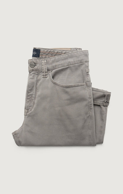 34 Heritage Courage Straight Leg Pants in Grey Honeycomb
