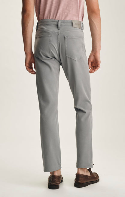 34 Heritage Charisma Relaxed Straight Pants In Pewter Cloud Luxe