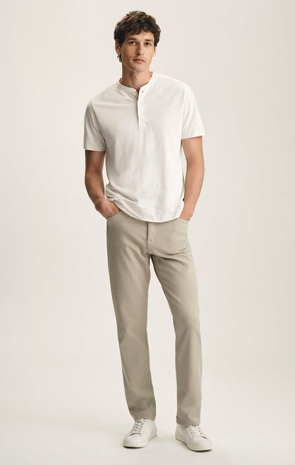 34 Heritage Charisma Relaxed Straight Pants In Cashmere Cloud Luxe