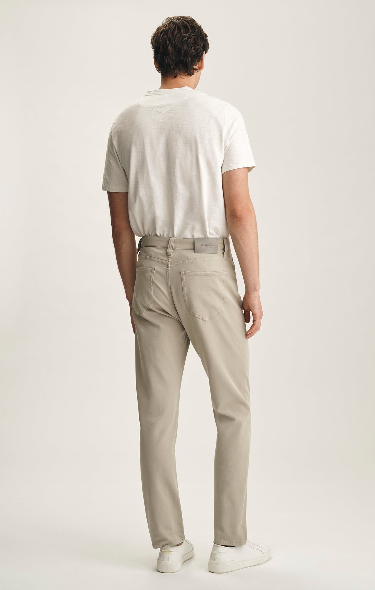 34 Heritage Charisma Relaxed Straight Pants In Cashmere Cloud Luxe