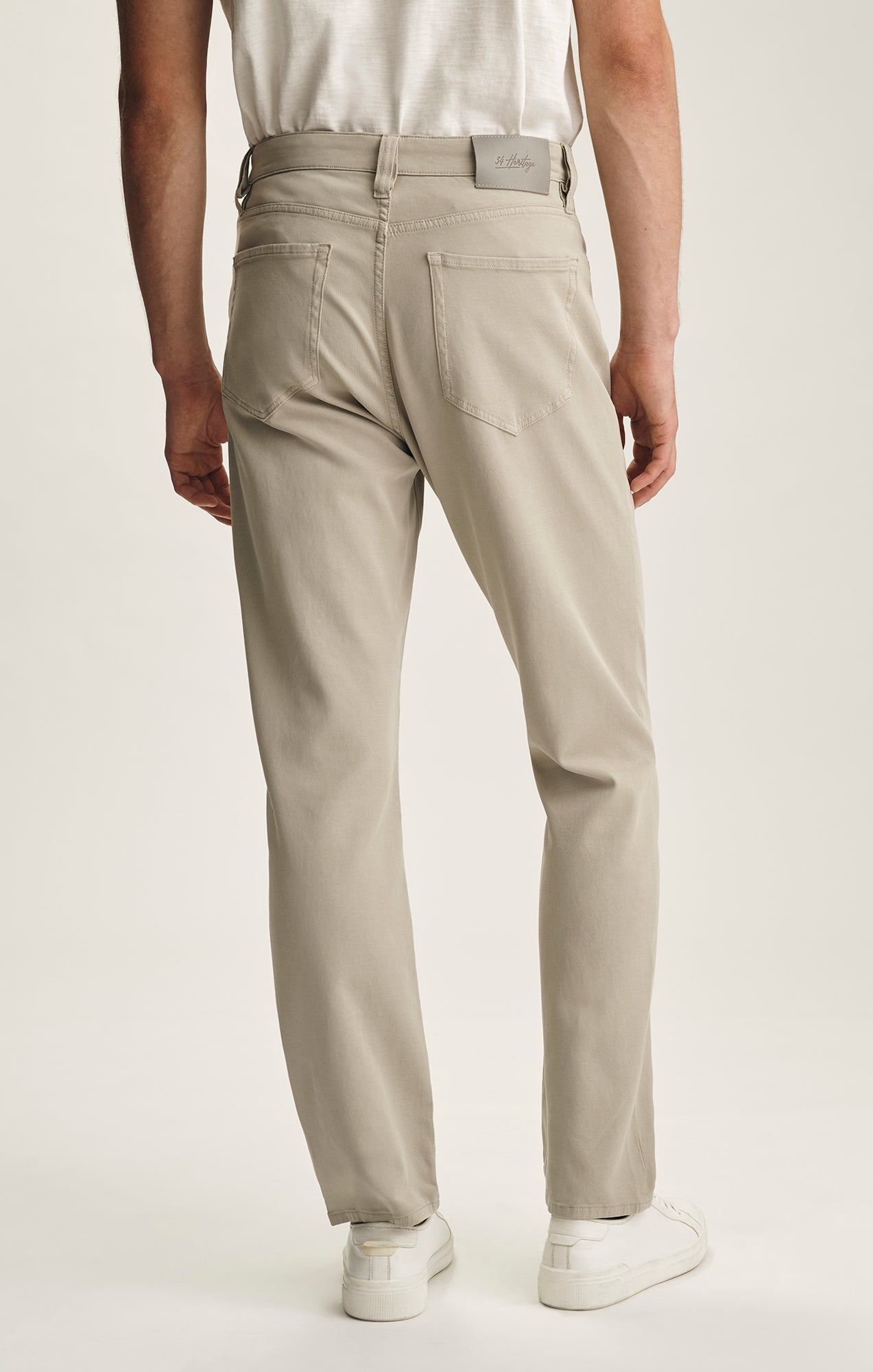34 Heritage Charisma Relaxed Straight Pants In Cashmere Cloud Luxe