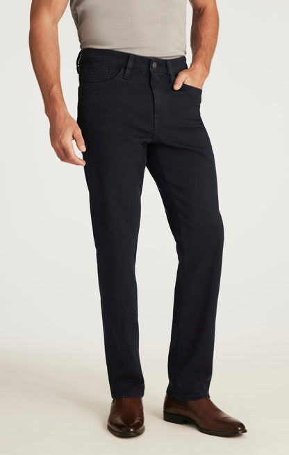 34 Heritage Charisma Relaxed Straight Pants in Dark Navy Cloud Luxe