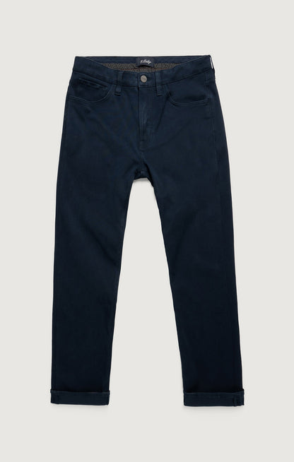 34 Heritage Charisma Relaxed Straight Pants in Dark Navy Cloud Luxe