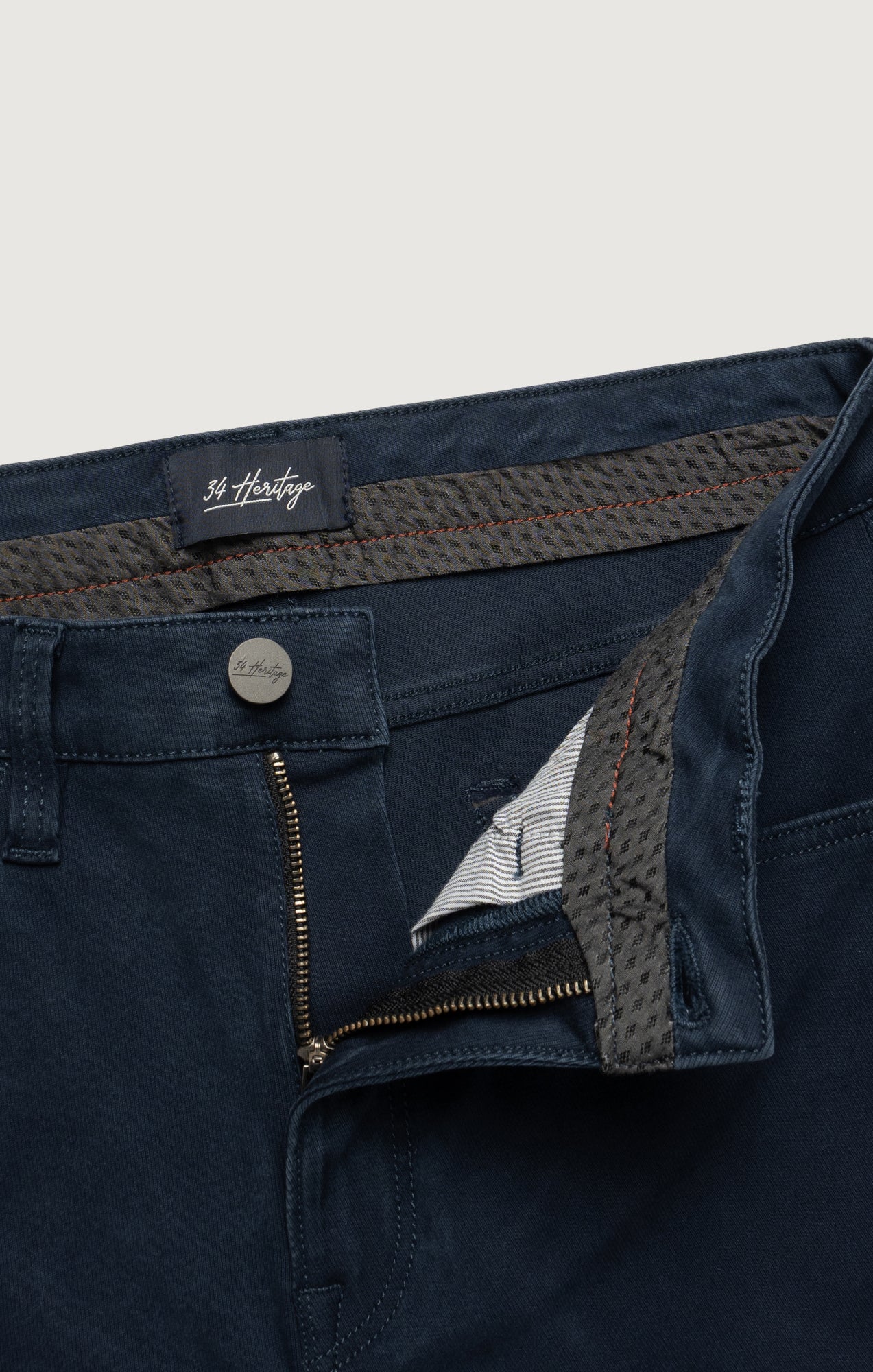 34 Heritage Charisma Relaxed Straight Pants in Dark Navy Cloud Luxe
