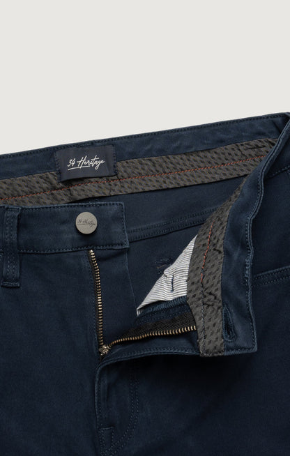 34 Heritage Charisma Relaxed Straight Pants in Dark Navy Cloud Luxe