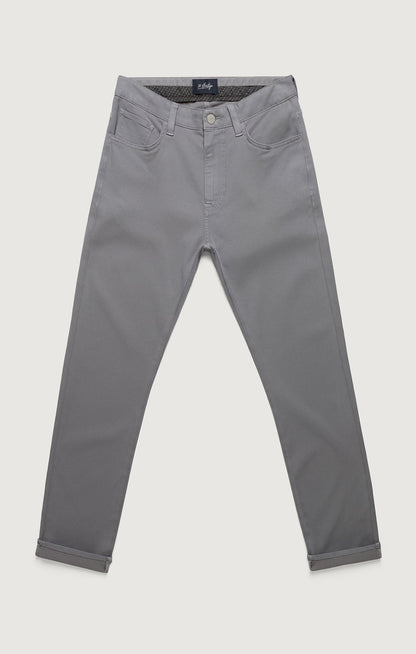 34 Heritage Courage Straight Leg Pants In Pewter Cloud Luxe
