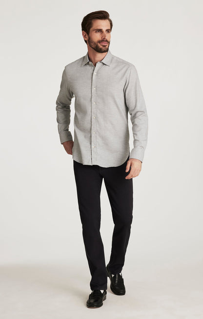 34 Heritage Courage Straight Leg Pants in Dark Grey Serrano