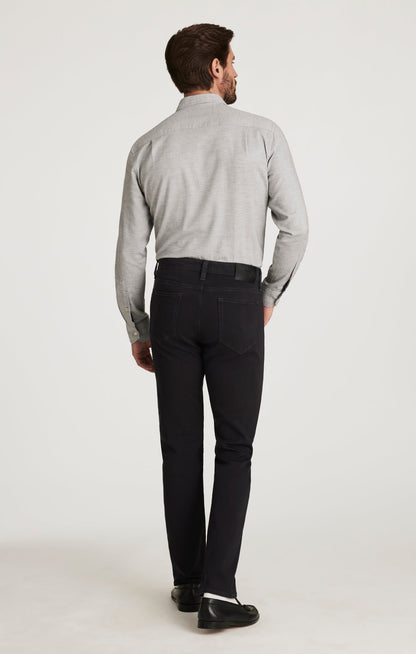 34 Heritage Courage Straight Leg Pants in Dark Grey Serrano