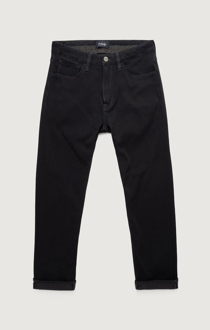 34 Heritage Courage Straight Leg Pants in Dark Grey Serrano
