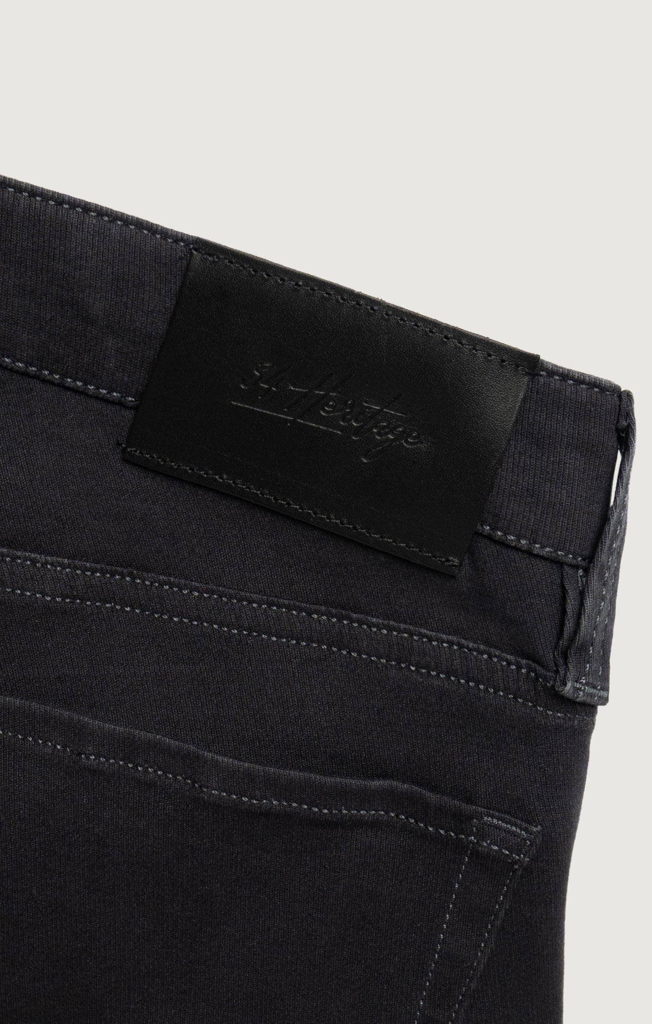 34 Heritage Courage Straight Leg Pants in Dark Grey Serrano