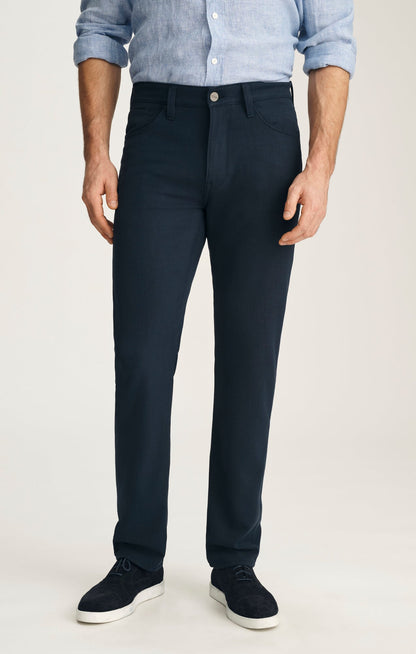 34 Heritage Courage Straight Leg Pants In Deep Ocean Cross Twill