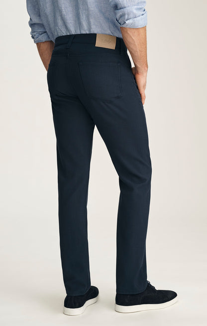 34 Heritage Courage Straight Leg Pants In Deep Ocean Cross Twill