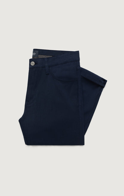 34 Heritage Courage Straight Leg Pants In Deep Ocean Cross Twill