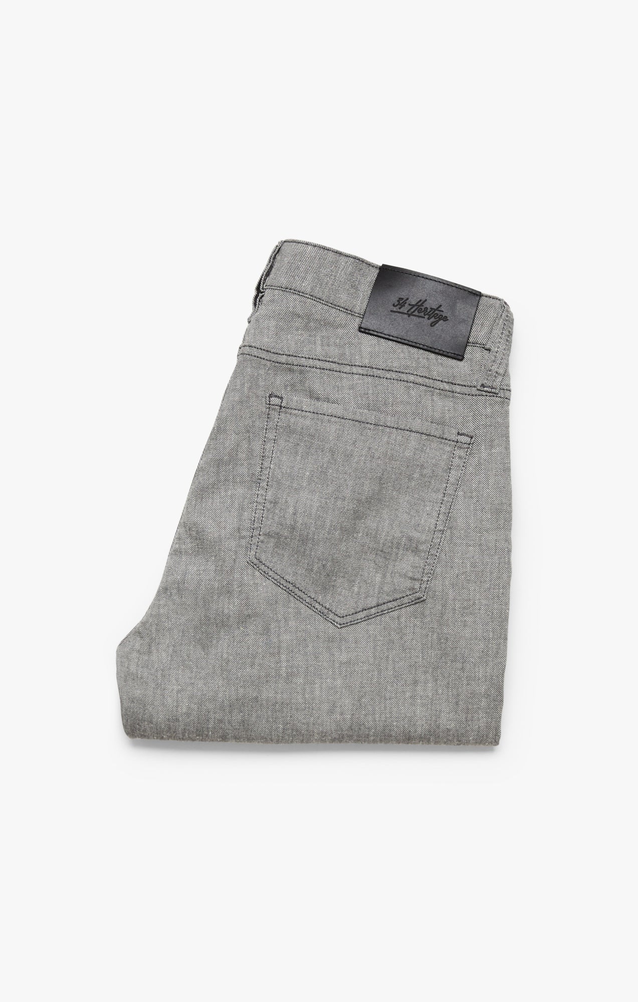 34 Heritage Charisma Relaxed Straight Leg Pants In Anthracite Hemp