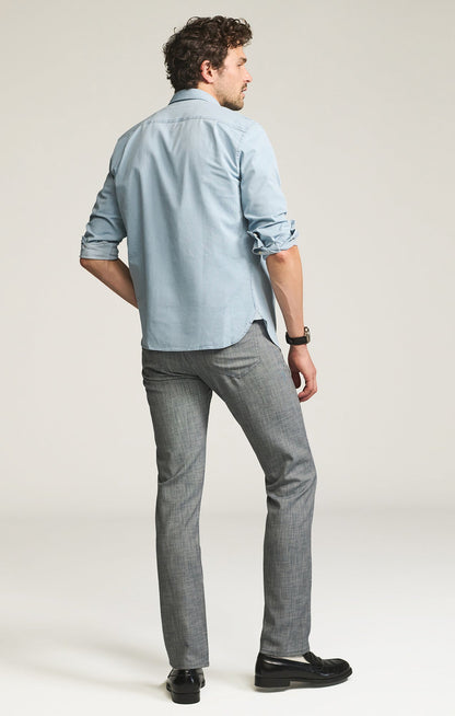 34 Heritage Courage Straight Leg Pants in Navy Cross Twill