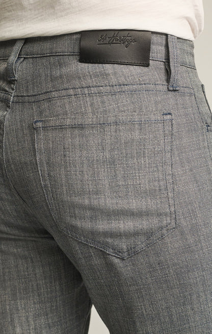 34 Heritage Courage Straight Leg Pants in Navy Cross Twill