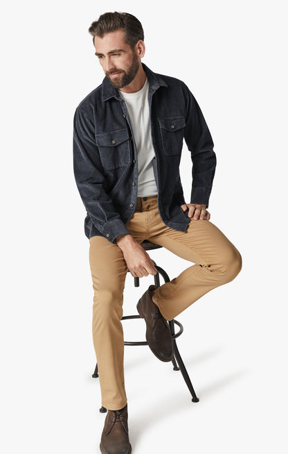 34 Heritage Courage Straight Leg Pants In British Khaki Comfort