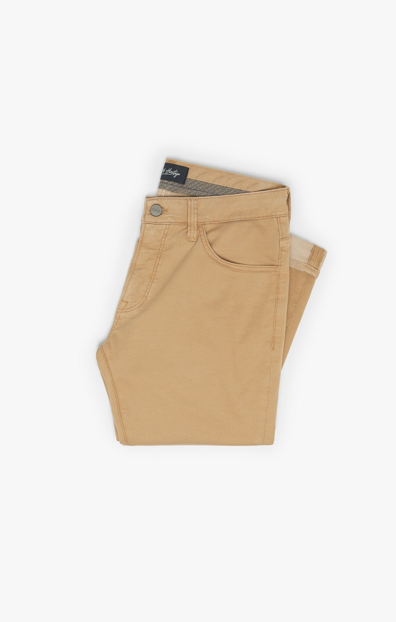 34 Heritage Courage Straight Leg Pants In British Khaki Comfort