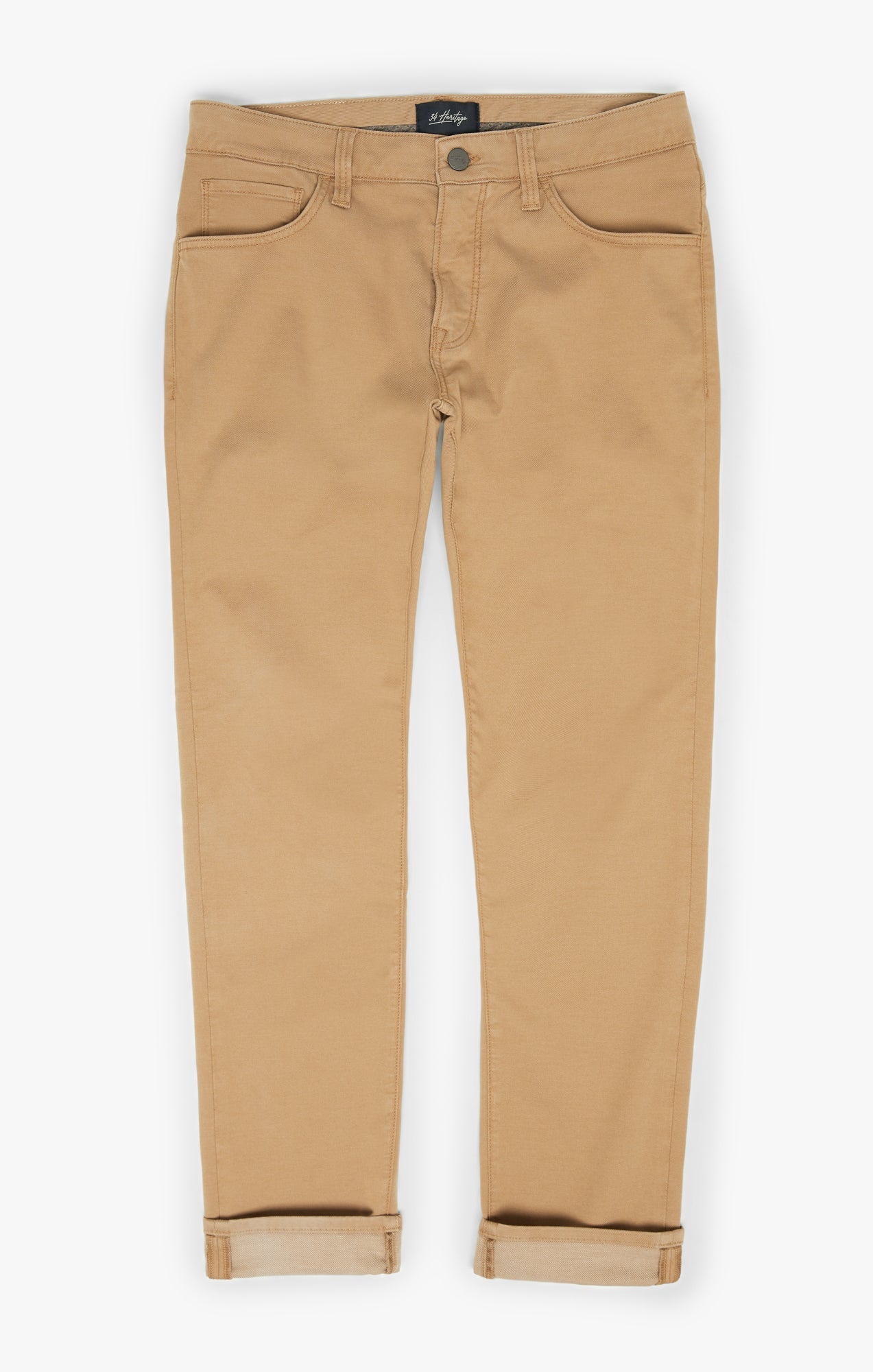 34 Heritage Courage Straight Leg Pants In British Khaki Comfort