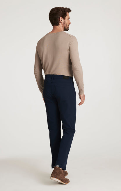 34 Heritage Courage Straight Commuter Pants in Navy Luxe