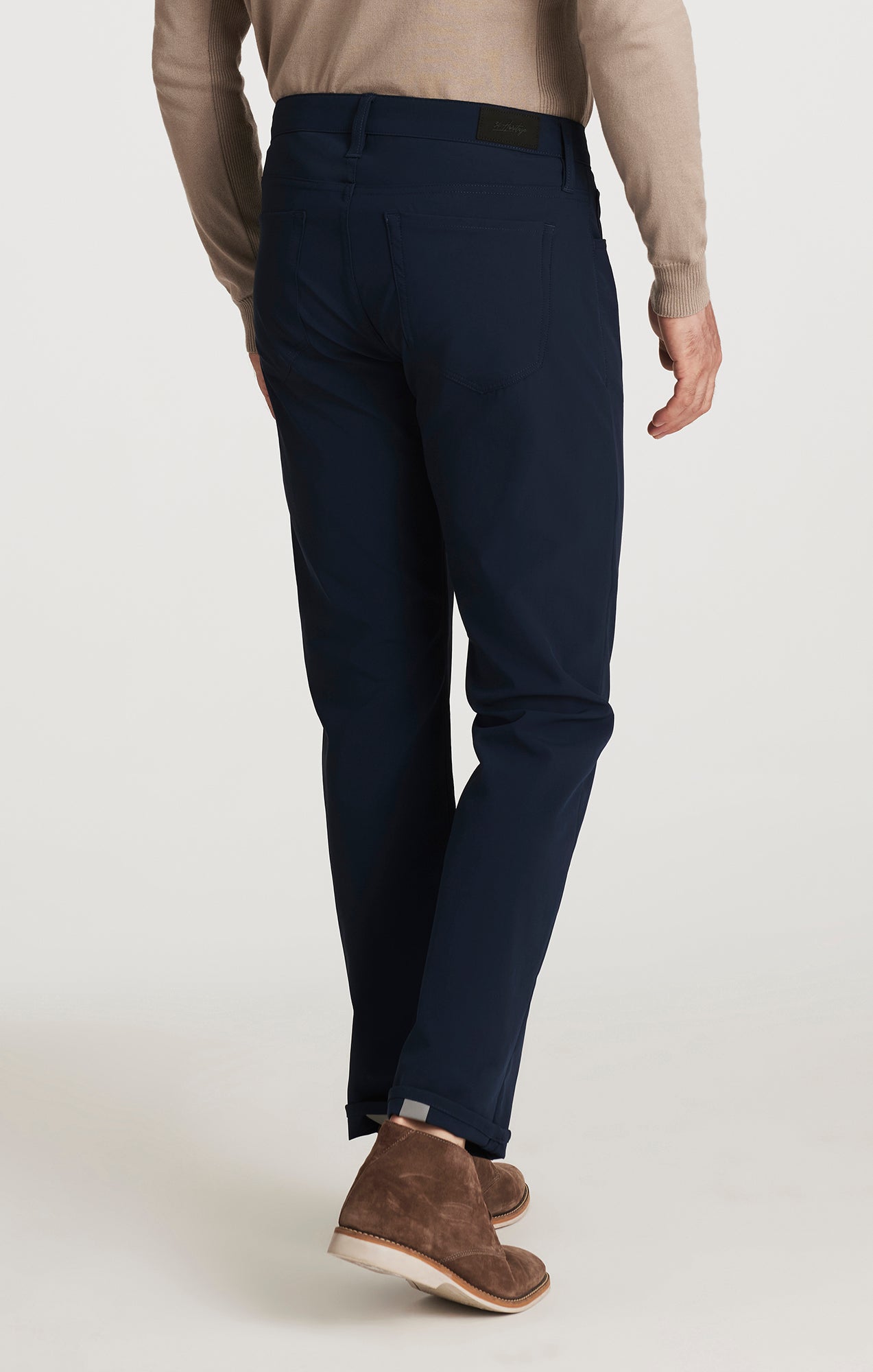 34 Heritage Courage Straight Commuter Pants in Navy Luxe