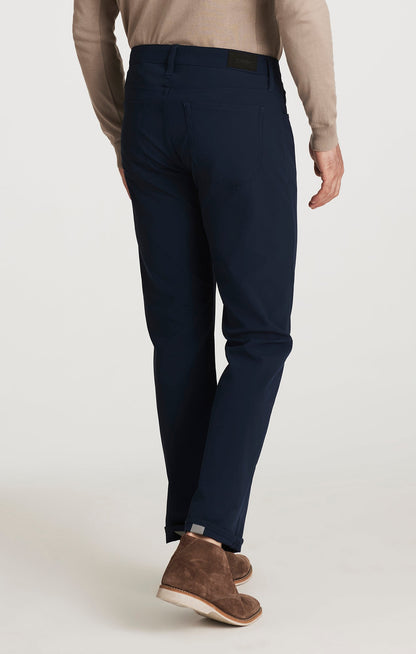 34 Heritage Courage Straight Commuter Pants in Navy Luxe