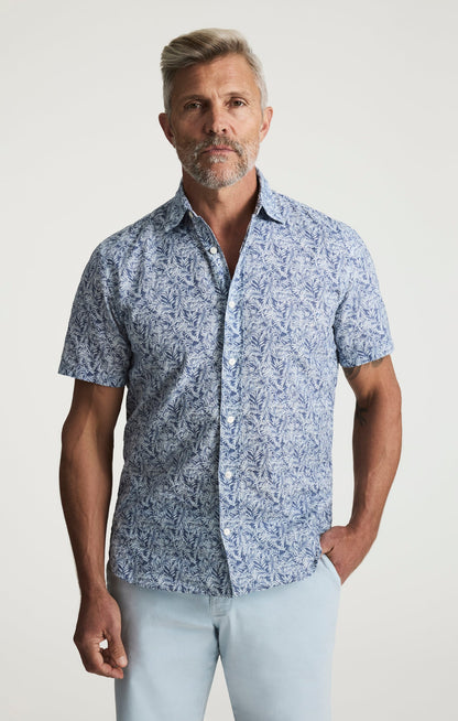 34 Heritage Palm Shirt In Indigo