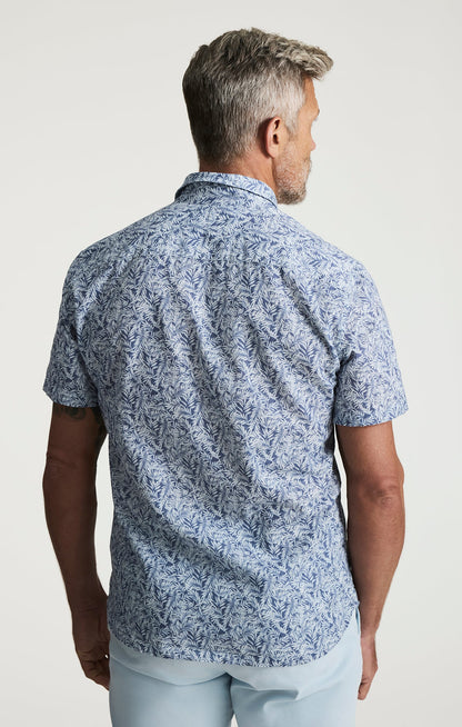 34 Heritage Palm Shirt In Indigo