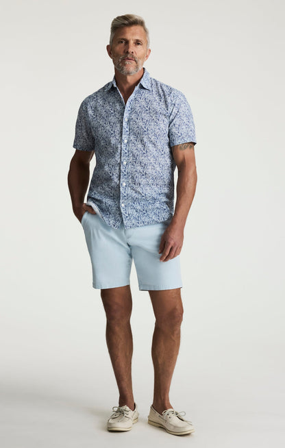 34 Heritage Palm Shirt In Indigo