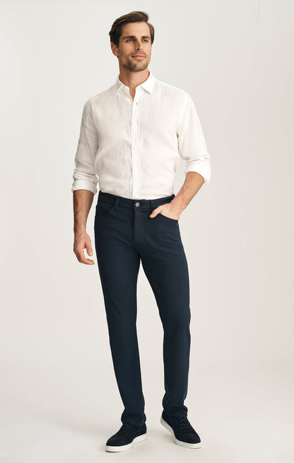 34 Heritage Linen Shirt In White