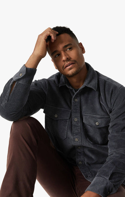 34 Heritage Overshirt In Iron Gate