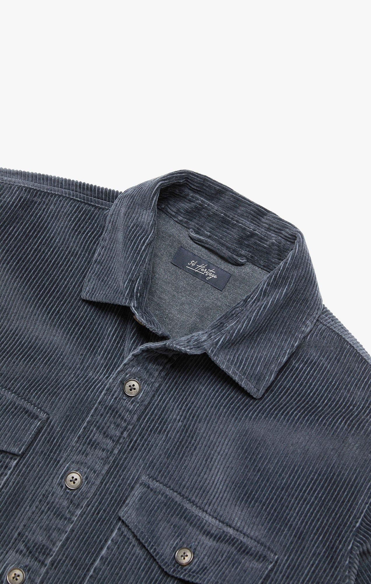 34 Heritage Overshirt In Iron Gate