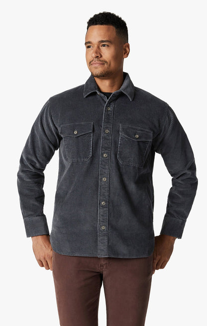 34 Heritage Overshirt In Iron Gate