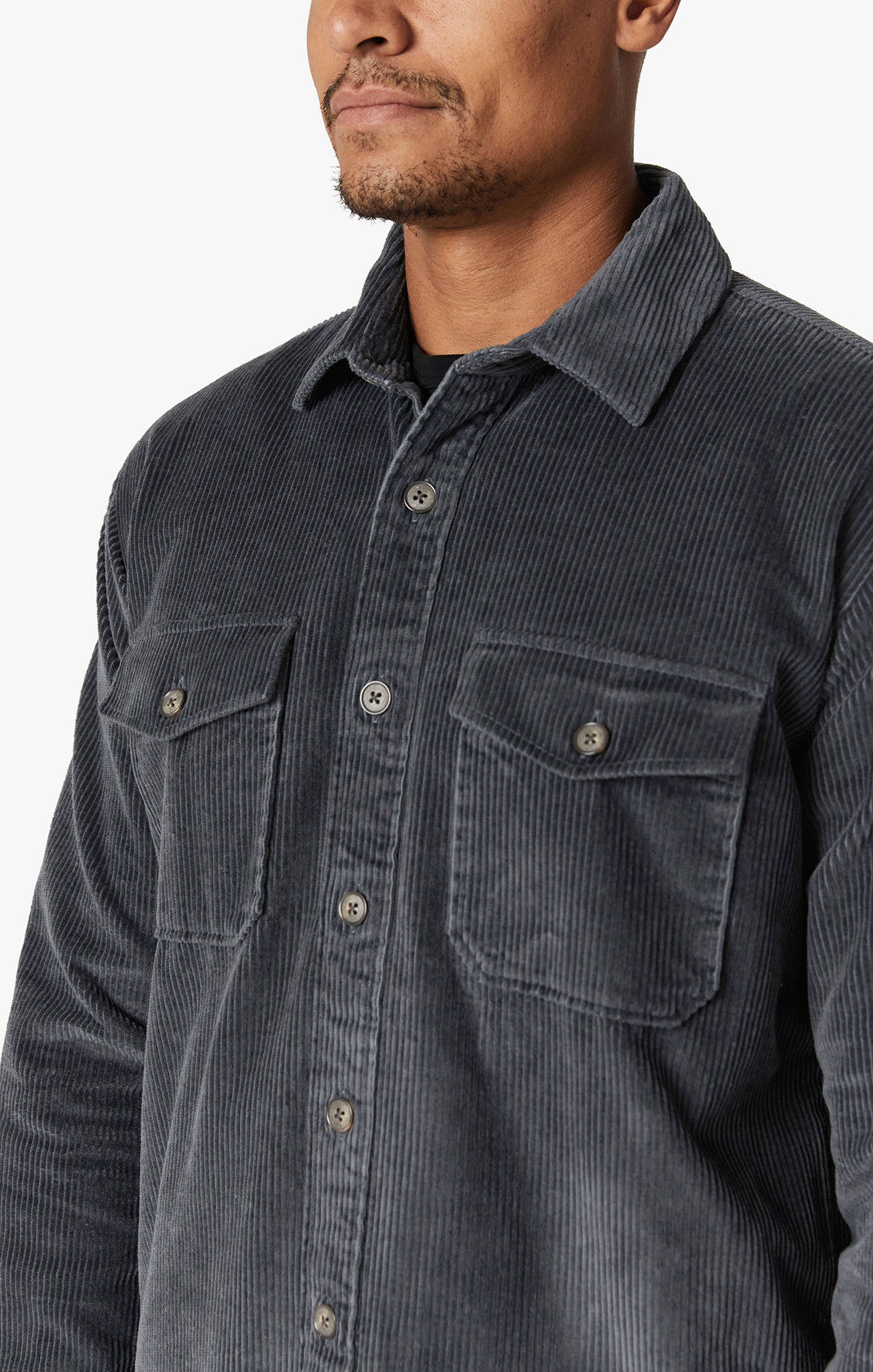 34 Heritage Overshirt In Iron Gate